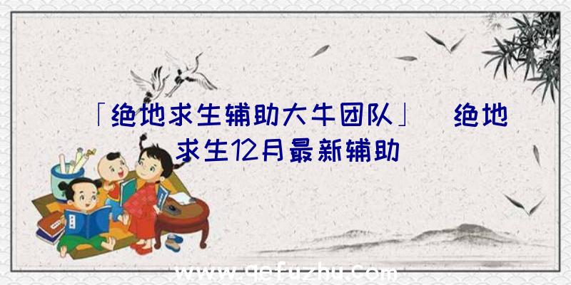 「绝地求生辅助大牛团队」|绝地求生12月最新辅助